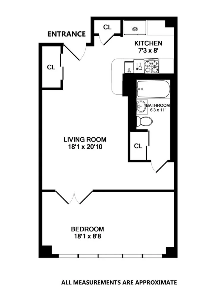 1 Bedroom Apartment for Sale in Manhattan – 240 East 55th Street – New York – NY - 3