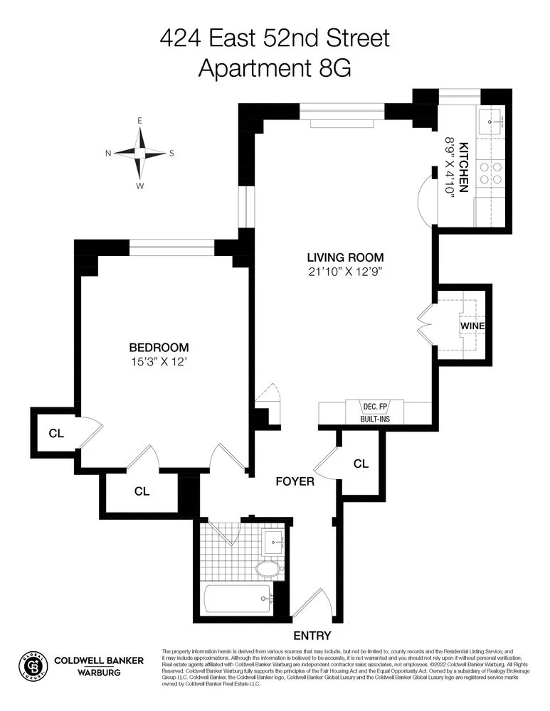 Apartamento de 1 Dormitório à Venda em Manhattan – Midtown East – Nova Iorque – NY - 7