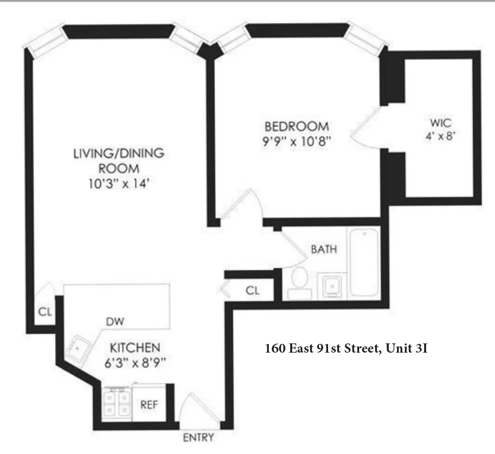 Appartement 1 Chambre à Vendre à Manhattan – New York, NY - 6