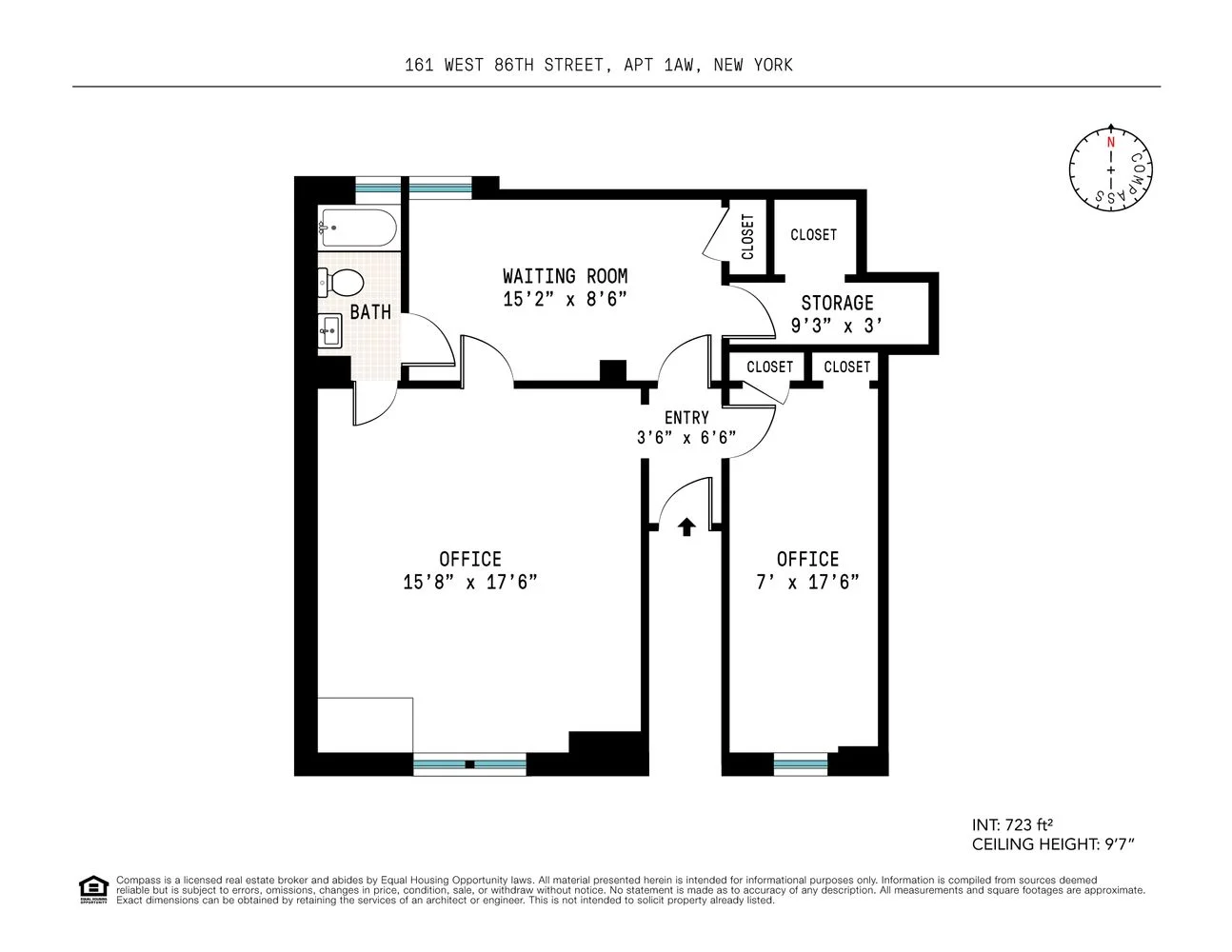 Appartement 1 Chambre à Vendre à Manhattan – New York, NY - 7