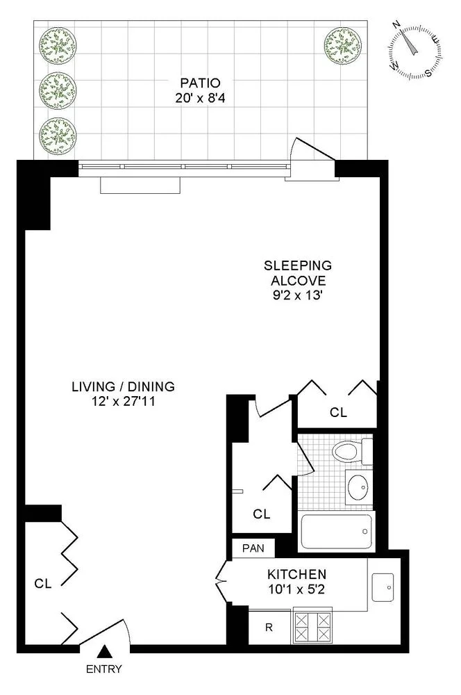 Apartamento de 1 Dormitório à Venda em Manhattan – New York, NY - 2