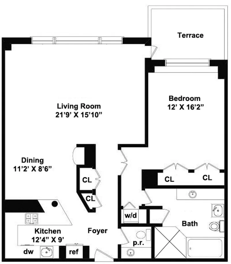 Apartamento de 1 Dormitório à Venda em Manhattan – New York, NY - 8