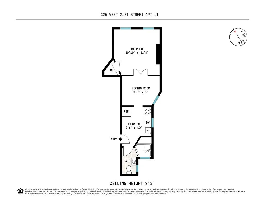Apartamento de 1 Dormitório à Venda em Manhattan – New York, NY - 4