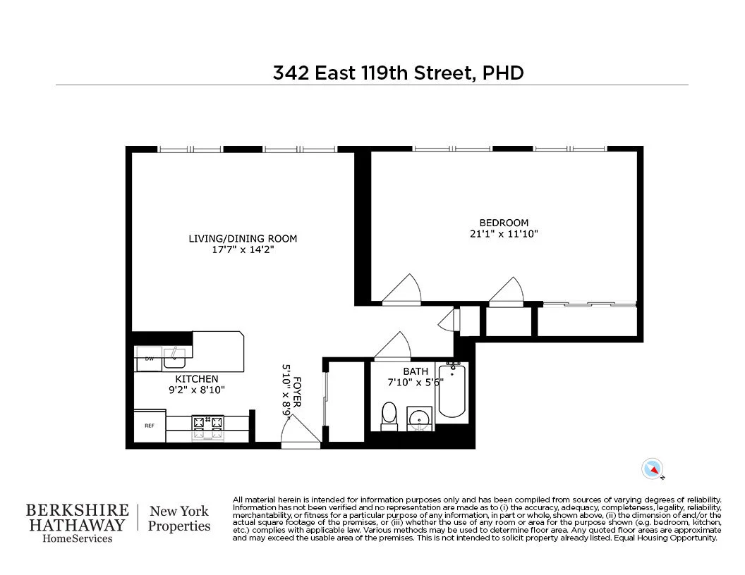 Apartamento de 1 Dormitório à Venda em Manhattan – New York, NY - 5
