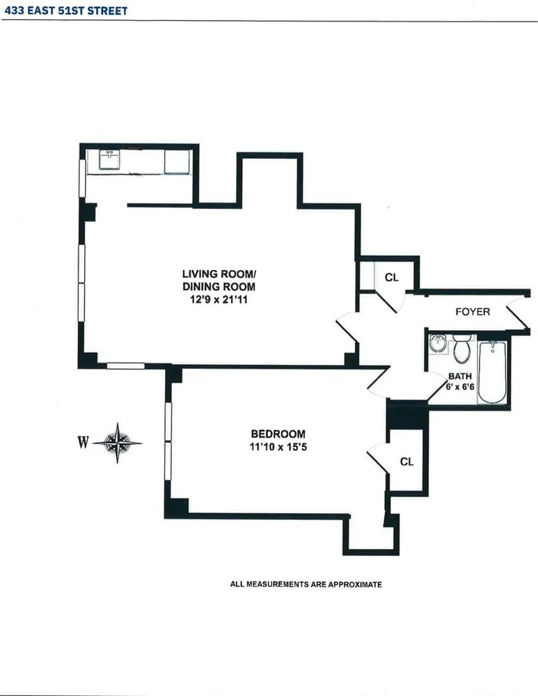 Apartamento de 1 Dormitório à Venda em Manhattan – New York – NY - 4