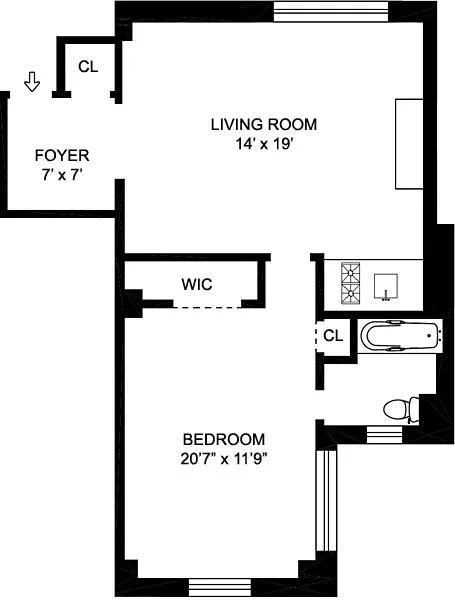 Apartamento de 1 Dormitório à Venda em Manhattan – New York, NY - 7