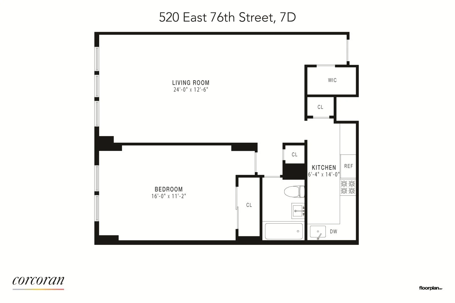 Apartamento de 1 Dormitório à Venda em Manhattan – New York – NY - 8
