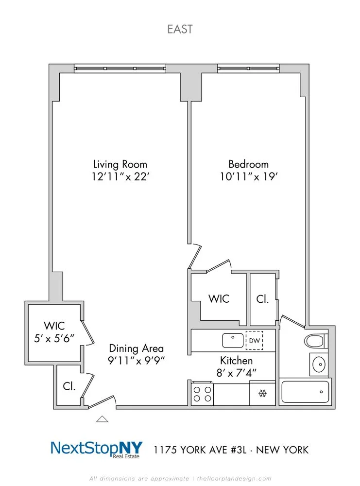 1 Bedroom Apartment for Sale in Manhattan – New York – NY - 1