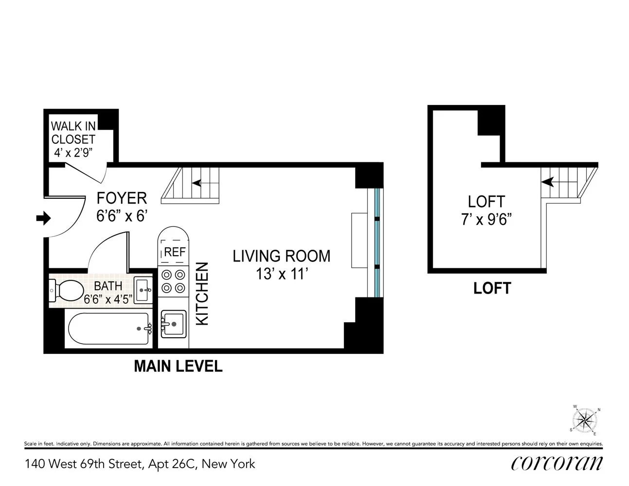 Appartement 1 Chambre à Vendre à Manhattan – New York – NY - 7