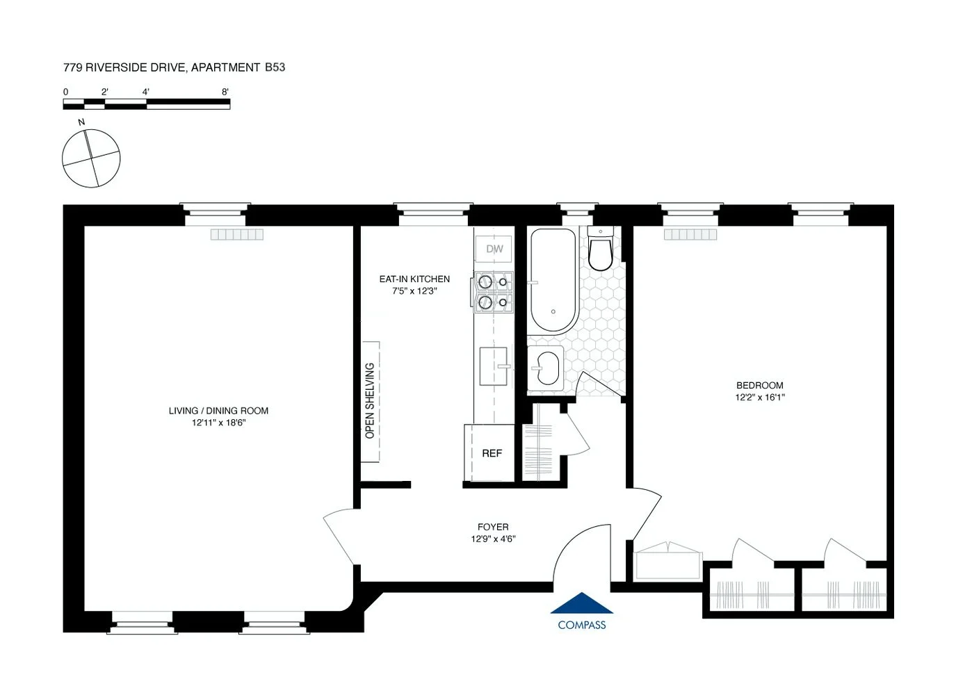 1 Bedroom Apartment for Sale in Manhattan – Washington Heights – New York – NY - 7