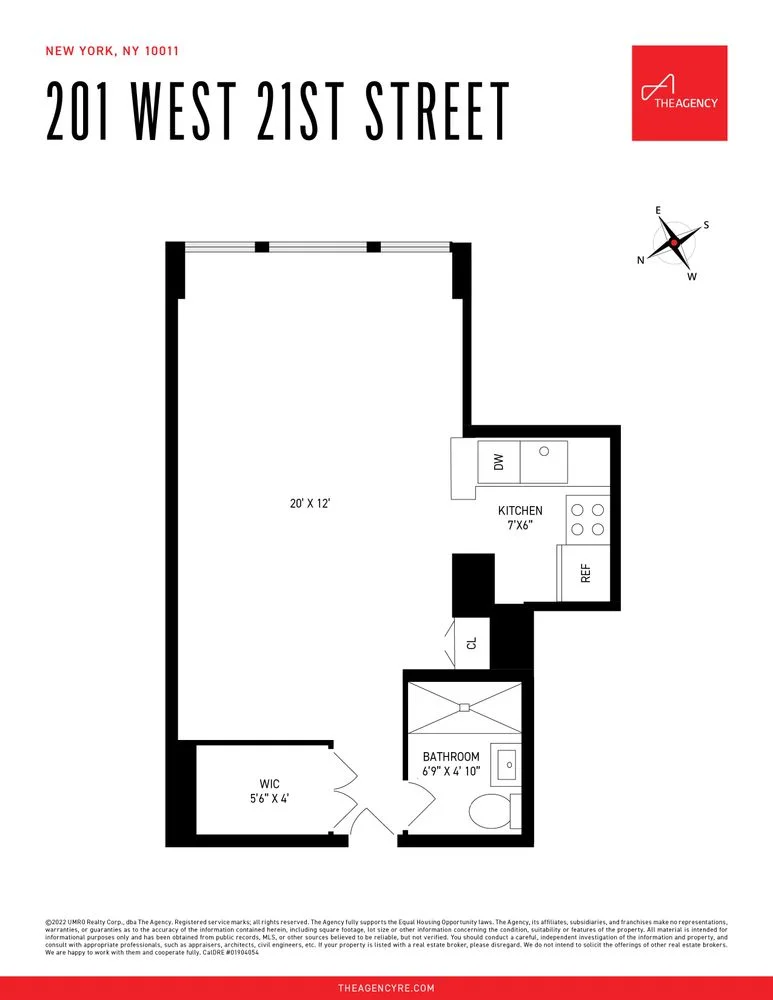 Appartement 1 Chambre à Vendre au 201 West 21st Street – Manhattan – New York – NY - 5