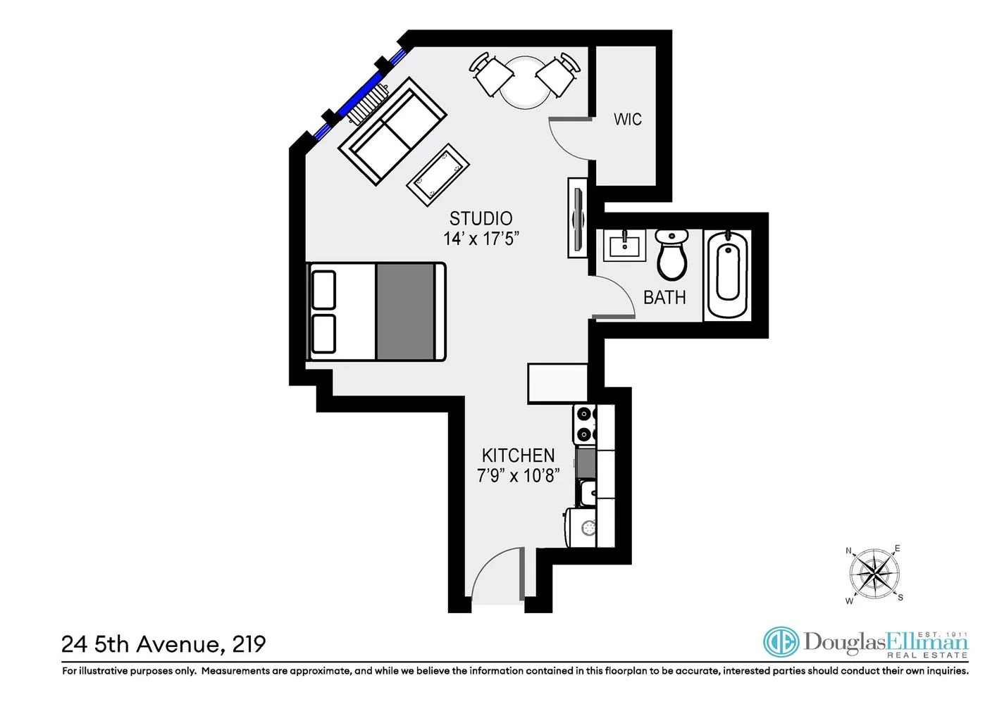 1 Bedroom Apartment for Sale on 5th Avenue – Manhattan – New York – NY - 3