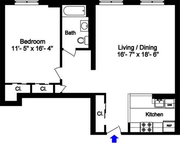 Appartement 1 Chambre à Vendre à East Harlem – Manhattan, New York - 8