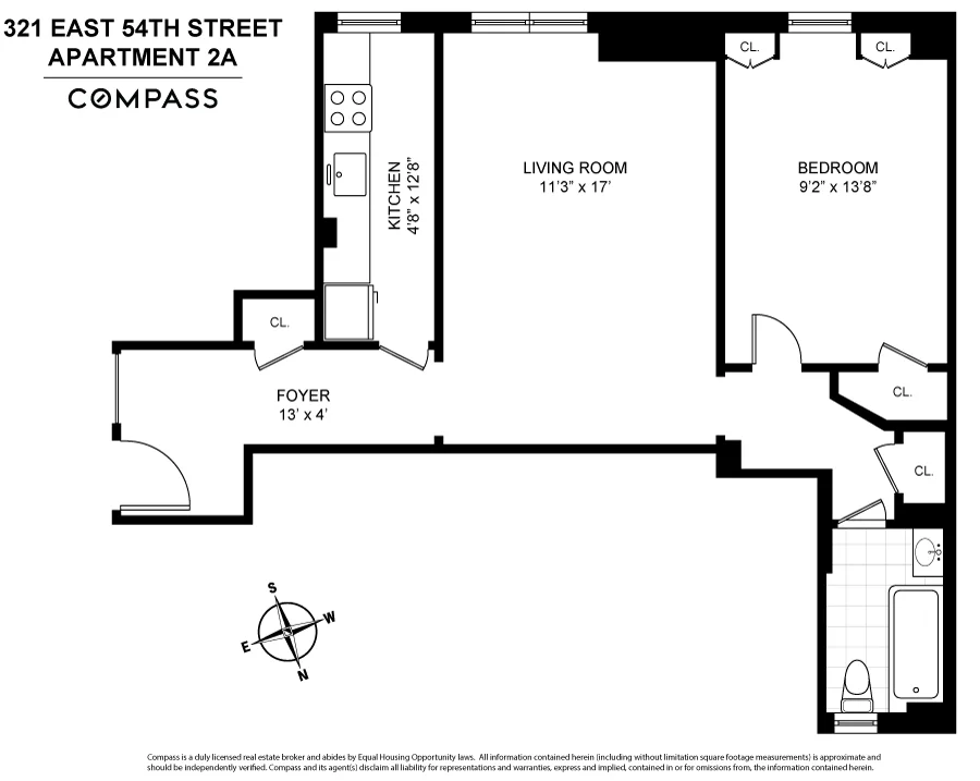 Apartamento de 1 Quarto à Venda na 321 East 54th Street – Manhattan, Nova Iorque – NY - 6