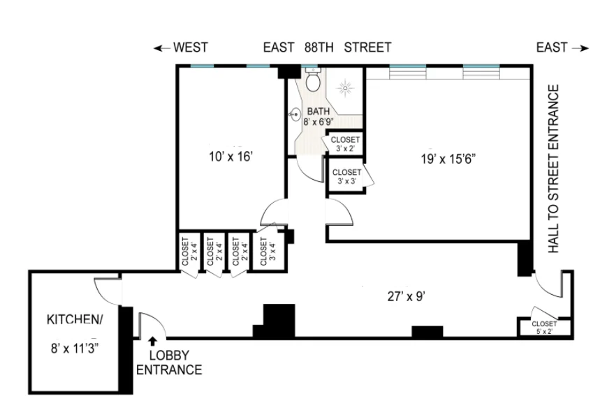 Appartement de 2 Chambres à Vendre au 1070 Park Avenue – Manhattan, New York – NY - 7