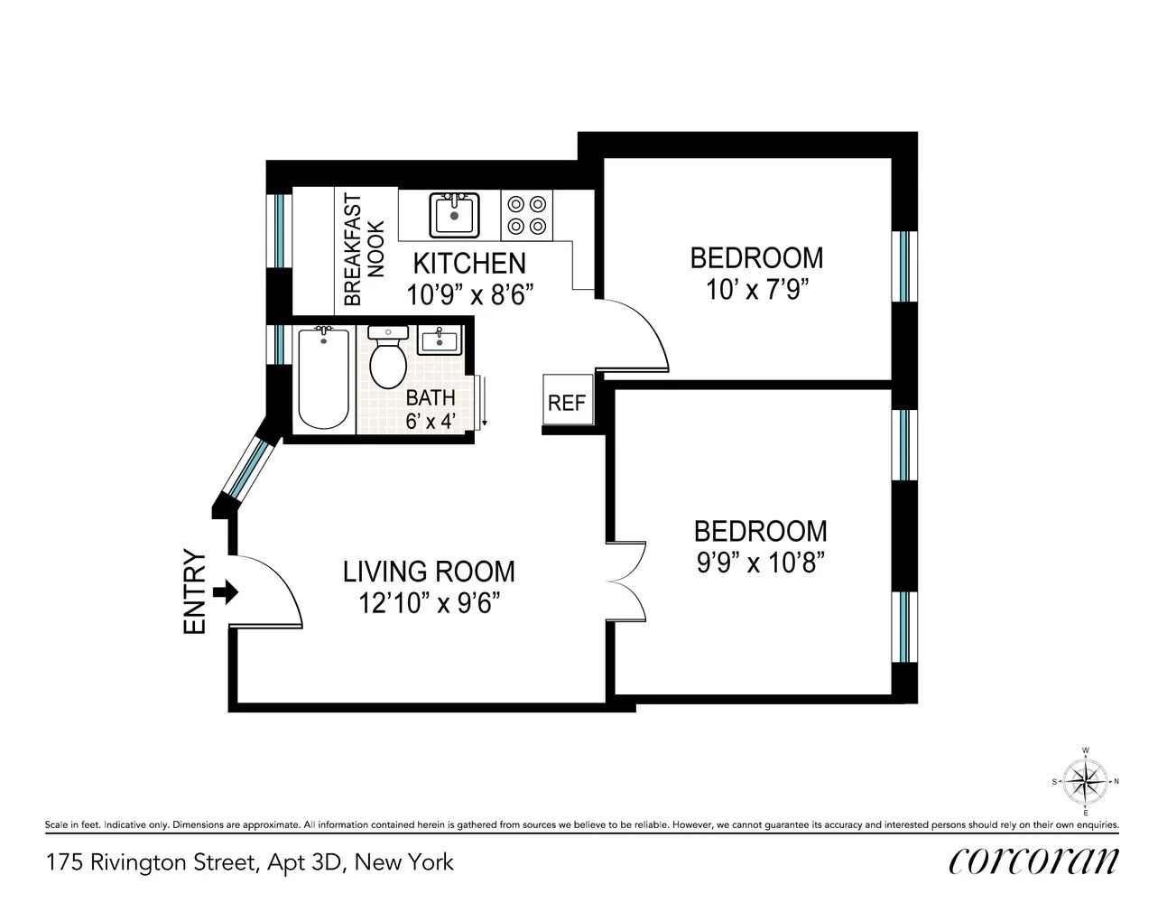 Appartement de 2 Chambres à Vendre à Manhattan – New York – NY - 5