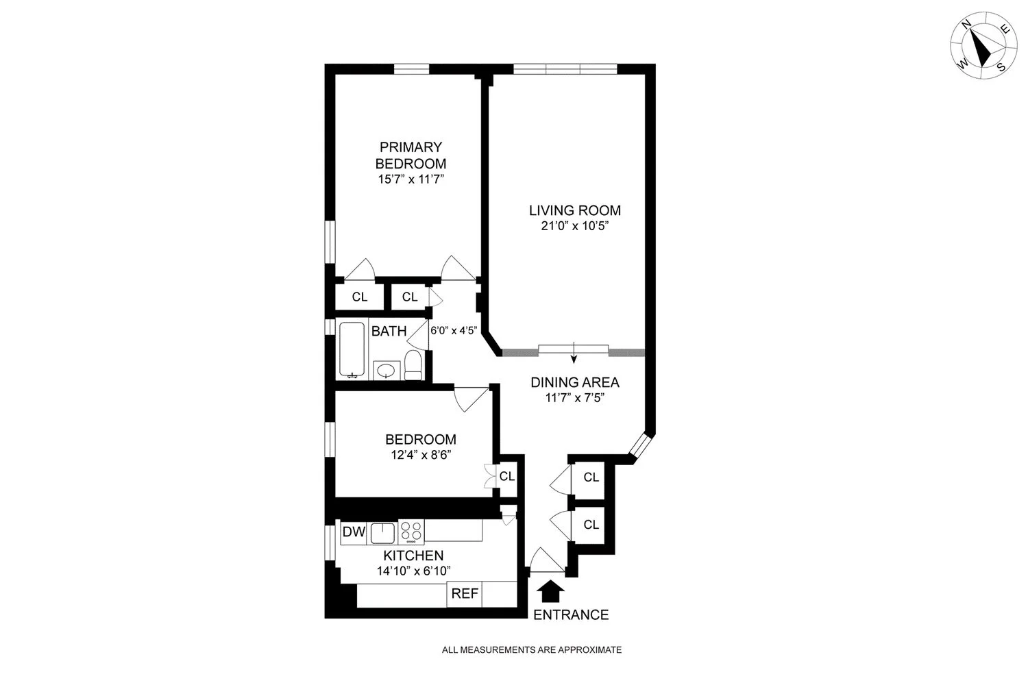 Apartamento de 2 Dormitorios en Venta en Manhattan – New York – NY - 5