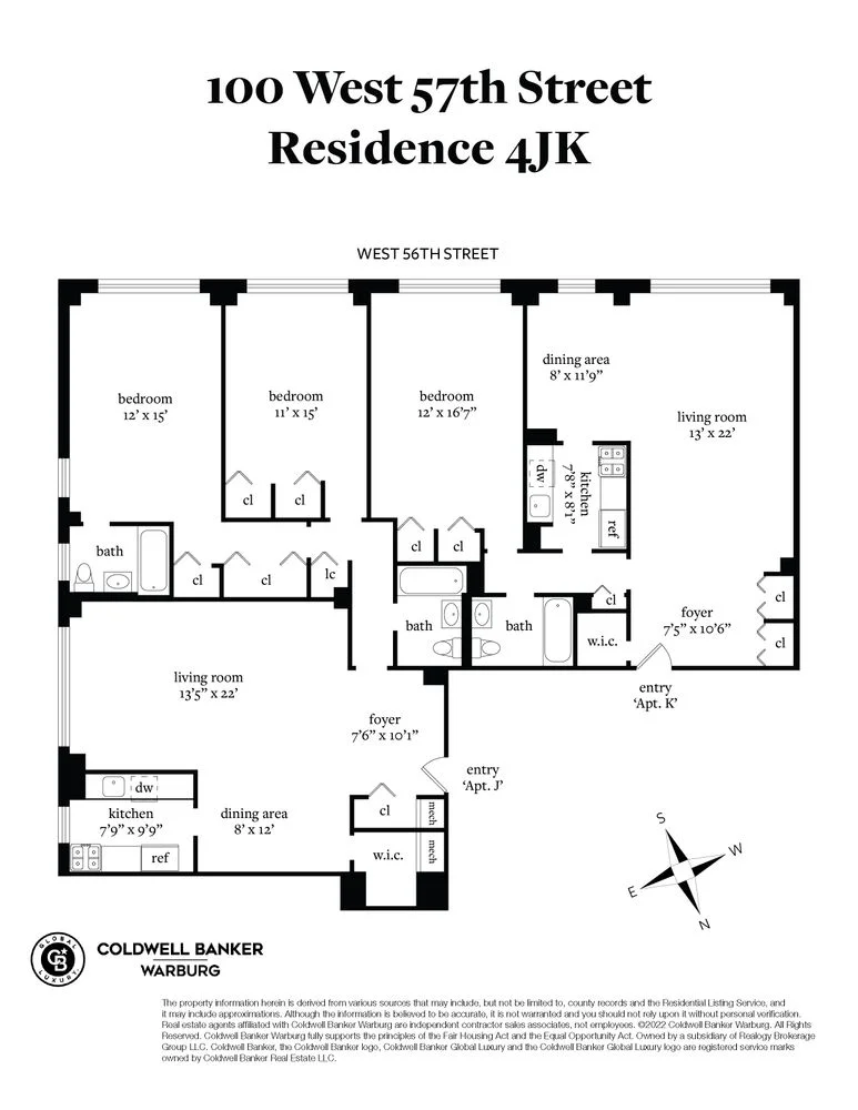 Apartamento de 3 Dormitorios en Venta en Manhattan – Nueva York – NY - 3