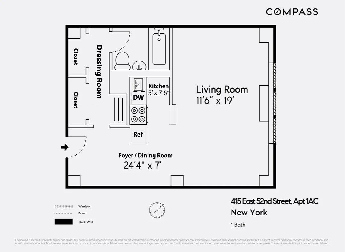 Studio à Venda em 415 East 52nd Street – Manhattan – New York – NY - 7