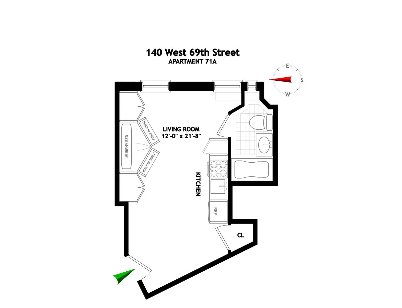 Studio à Venda em Manhattan – 140 West 69th Street – New York – NY - 4