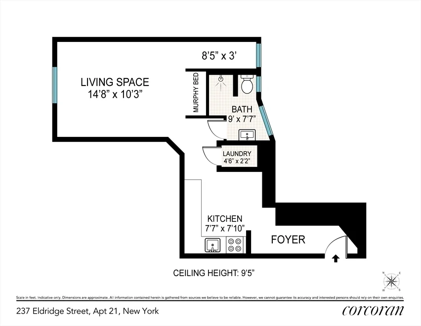 Studio for Sale in Manhattan – 237 Eldridge Street – New York – NY - 7