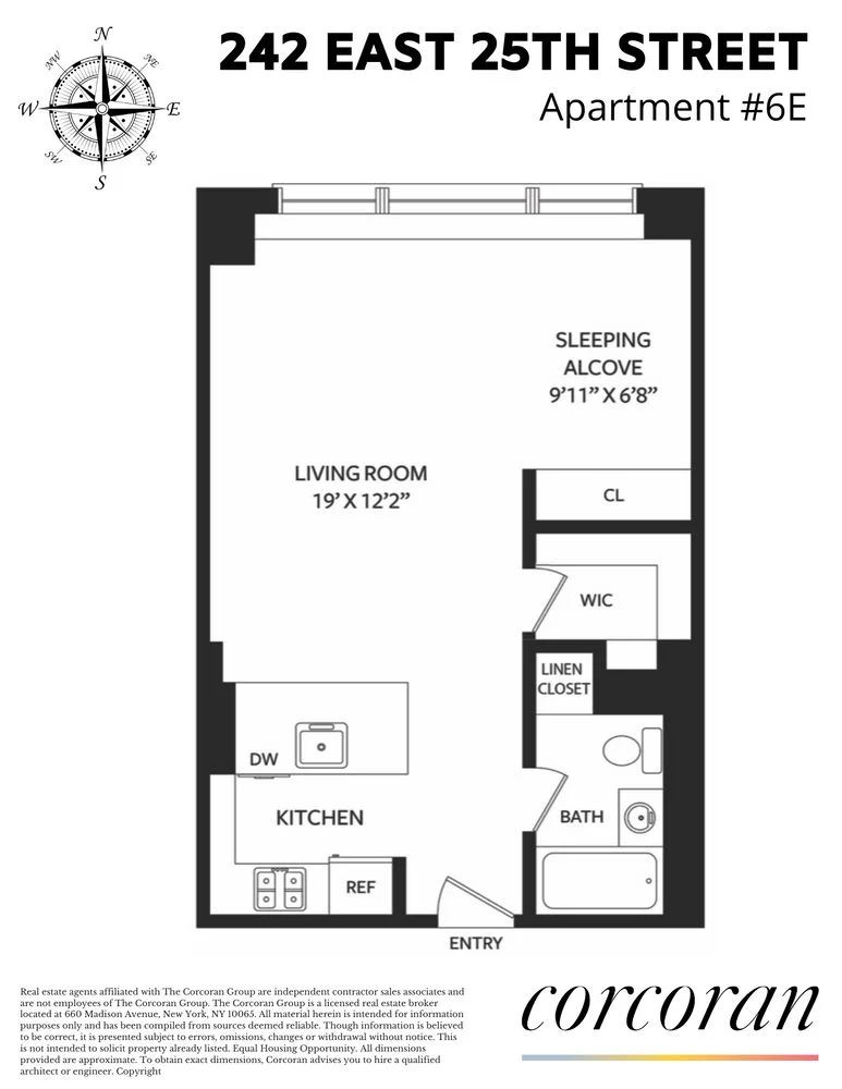 Studio à Venda em Manhattan – 242 East 25th Street – New York – NY - 1
