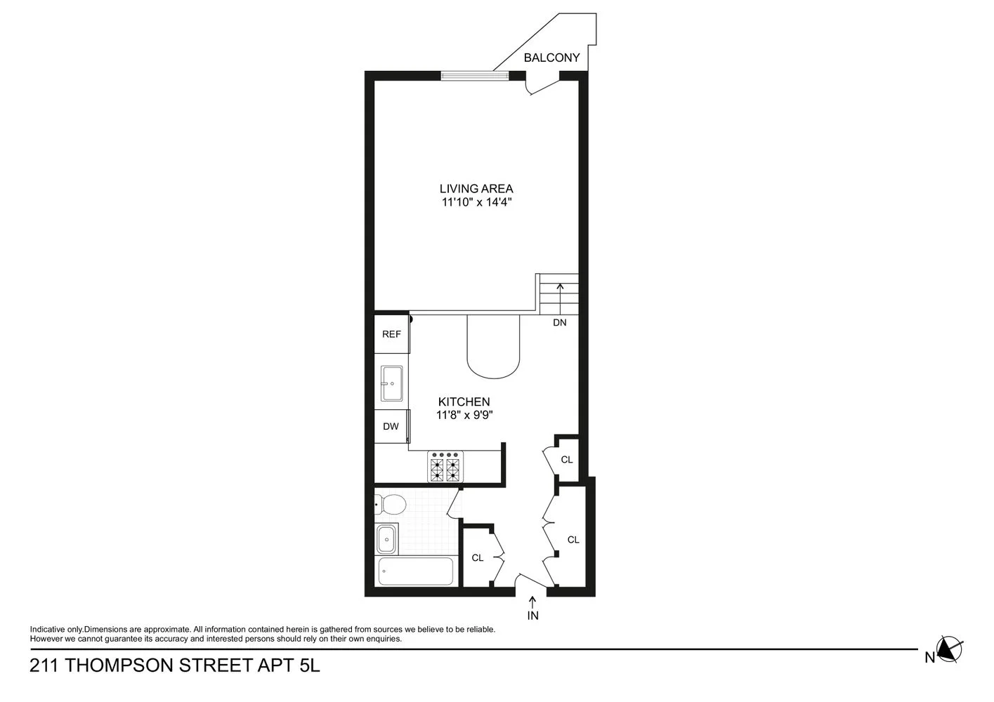Estudio en Venta en Manhattan – New York, NY - 8