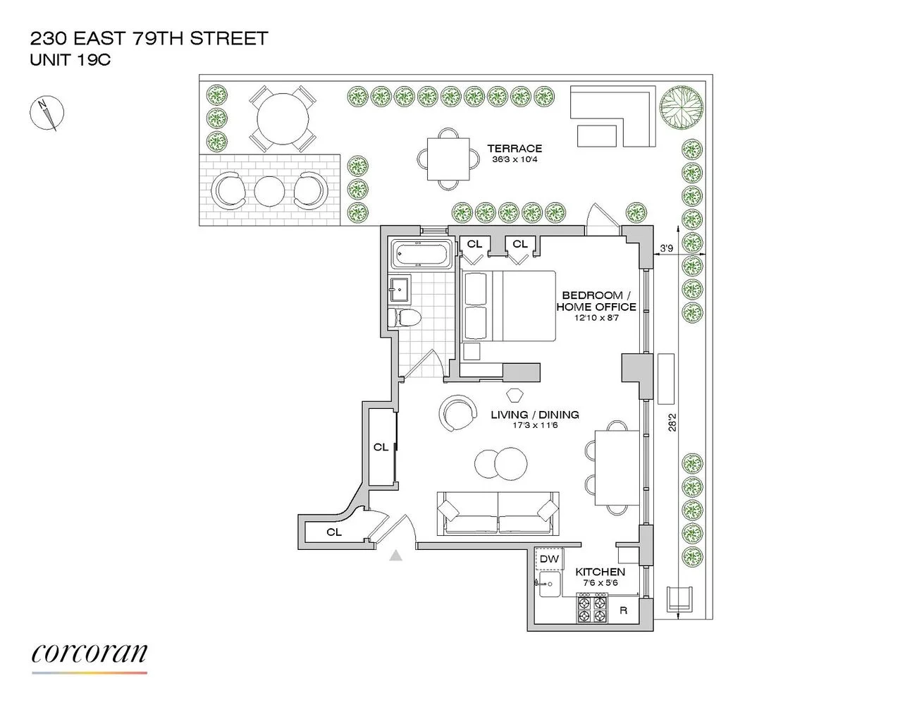 Estudio en Venta en Manhattan – New York, NY - 1