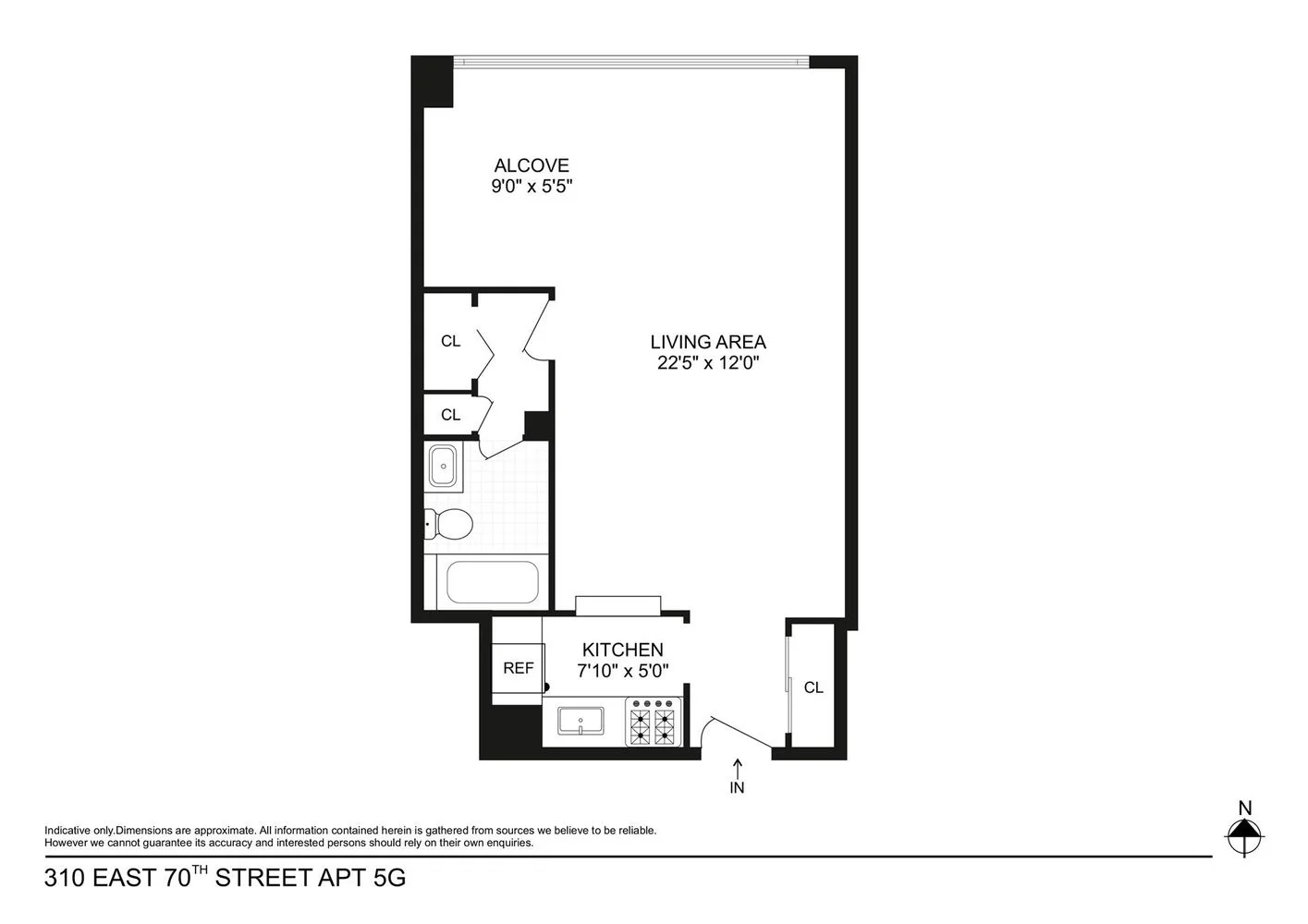 Estudio en Venta en Manhattan – New York, NY - 4