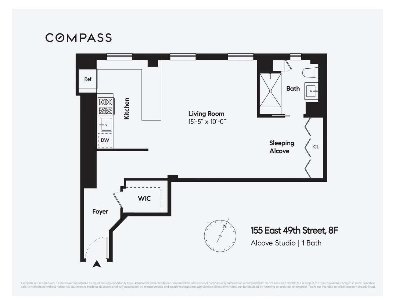 Estudio en Venta en Manhattan, Nueva York – 155 East 49th Street – NY - 8