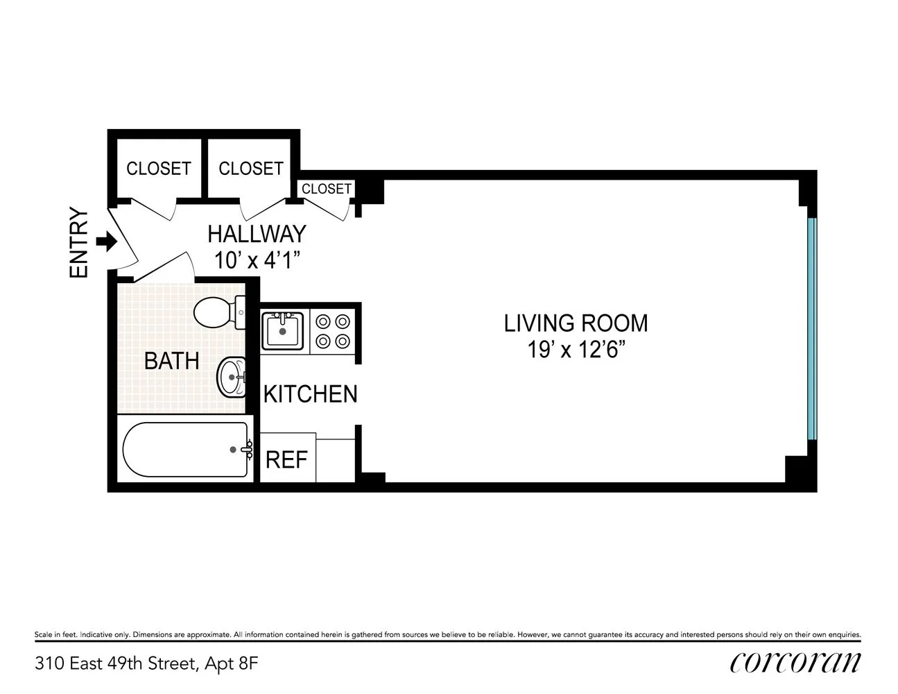 Studio For Sale in Manhattan, New York – 310 East 49th Street – NY - 4