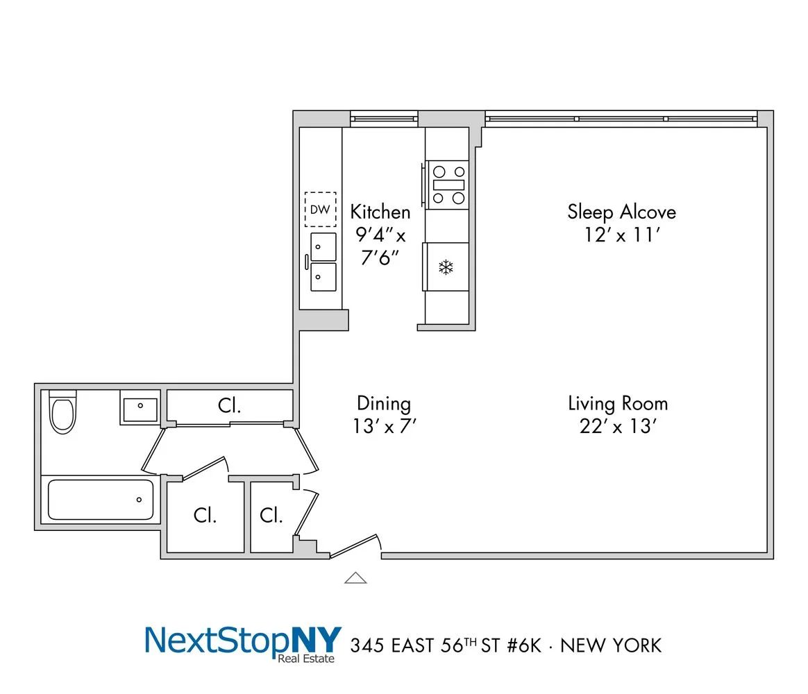 Estudio en Venta en Manhattan – Nueva York – NY - 2