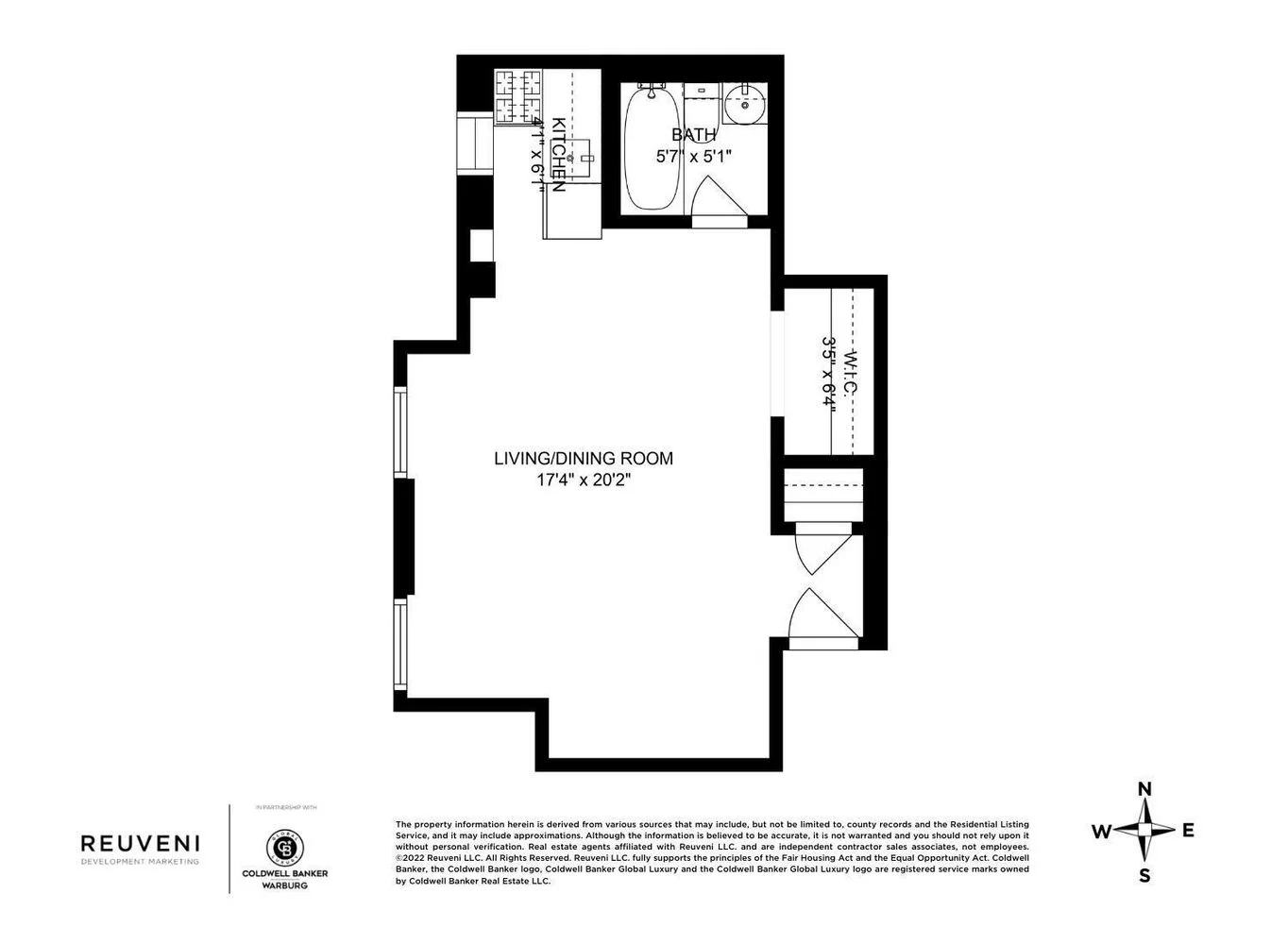 Studio à Venda na 102 West 80th Street – Manhattan – New York – NY - 5