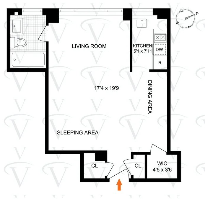 Studio à Venda na 230 East 73rd Street – Manhattan, Nova Iorque – NY - 8