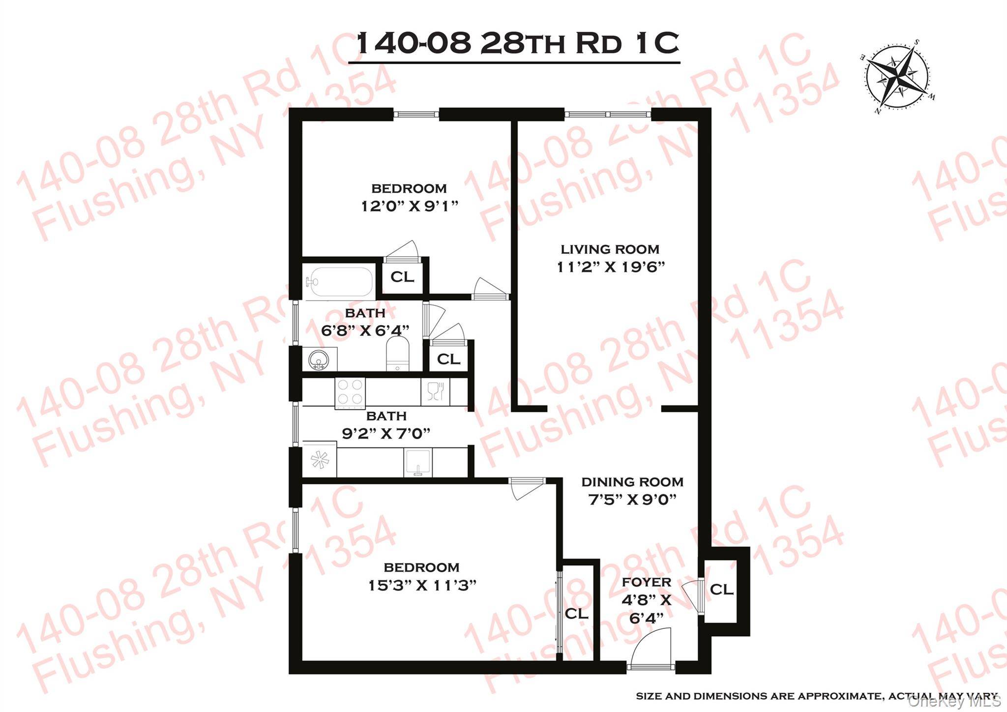 Apartamento com 2 Quartos à Venda em Flushing - Nova Iorque - EUA - 4