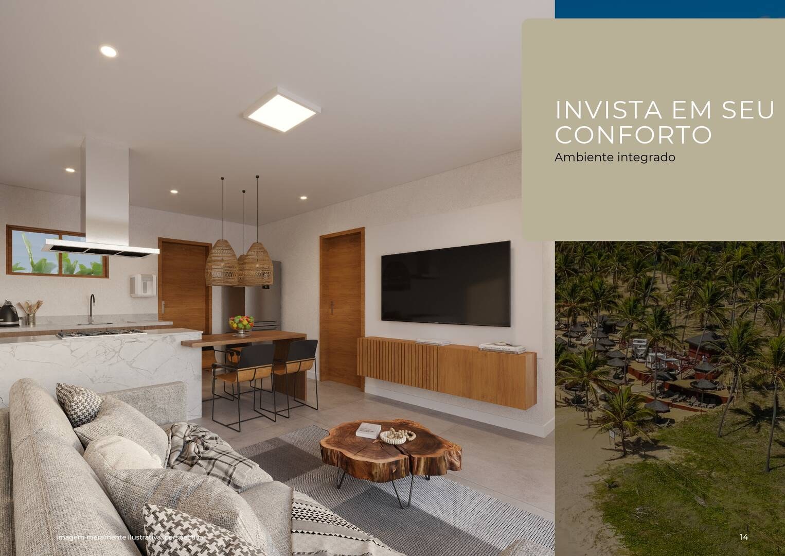 Apartamento com 3 Quartos à Venda em Imbassaí - Bahia - Brasil - 2