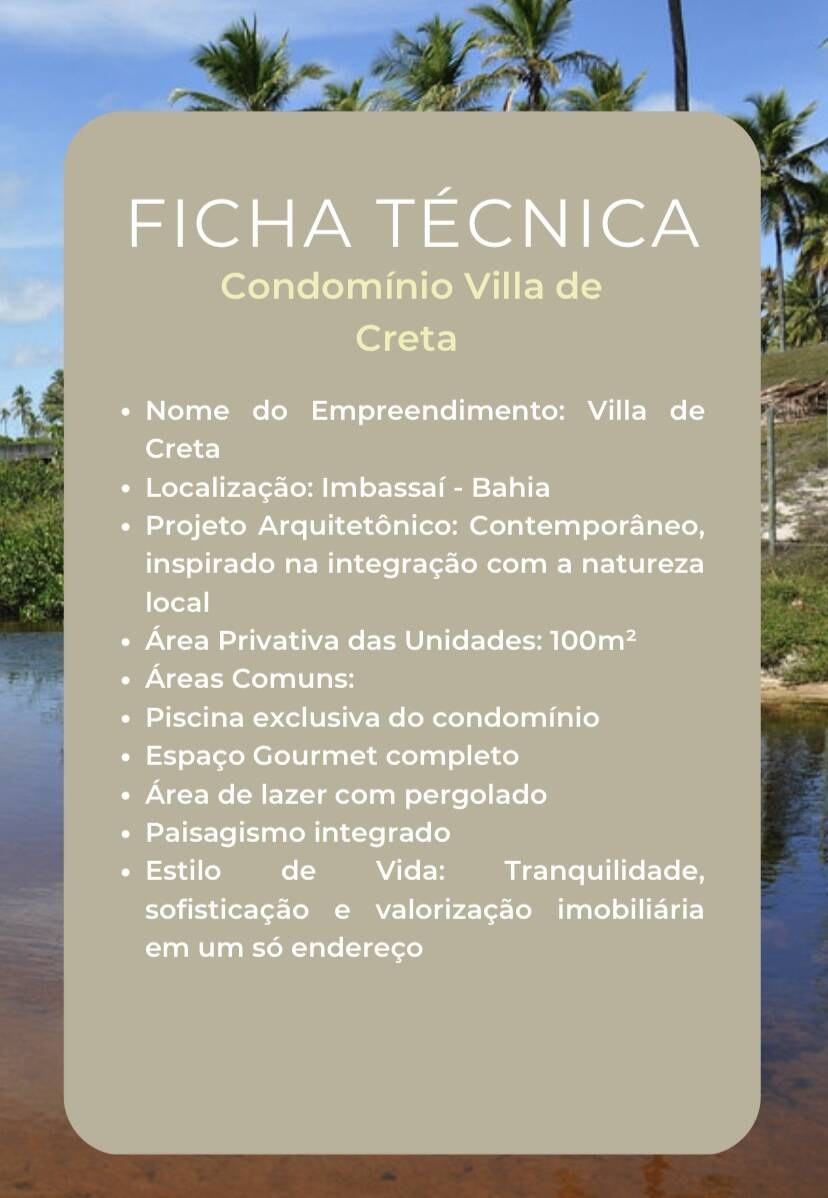 Apartamento com 3 Quartos à Venda em Imbassaí - Bahia - Brasil - 6