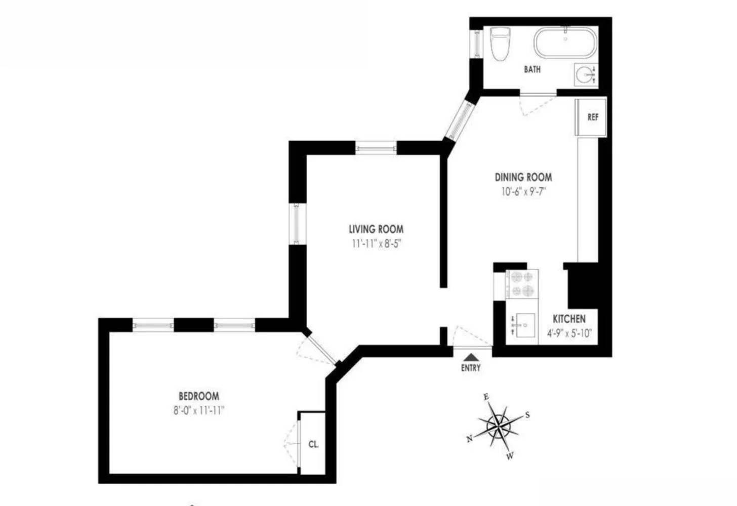 Apartamento de 1 Dormitório à Venda na 501 West 156th Street – Manhattan – New York – NY - 1