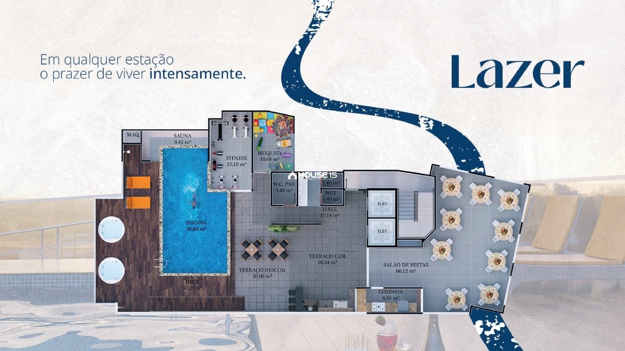 Apartamento de 2 Quartos à Venda no Centro - Guarapari - Espírito Santo - Brasil - 3