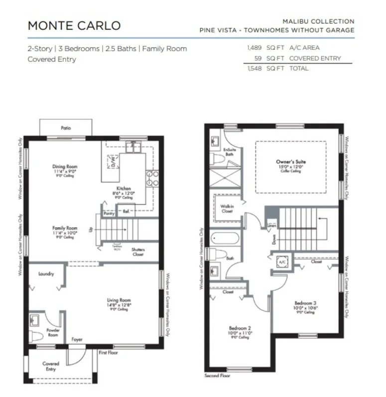 Casa de 3 Dormitórios à Venda em Homestead – FL - Pine Vista Monte Carlo Collection by Lennar - 2