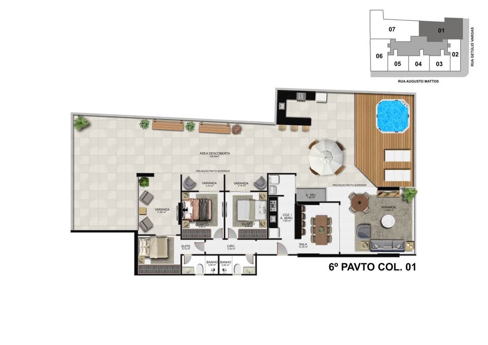 Apartamento de 3 Quartos à Venda no Centro – Guarapari – ES - 5