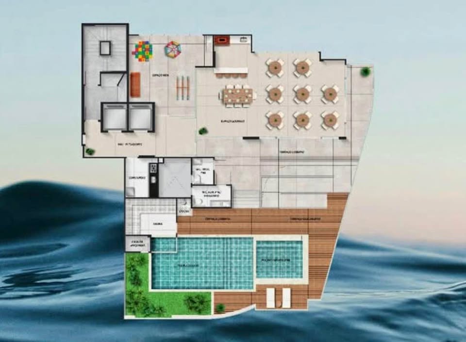 Apartamento de 3 Quartos à Venda no Mar Del Plata na Praia de Bacutia – Guarapari – ES - 1