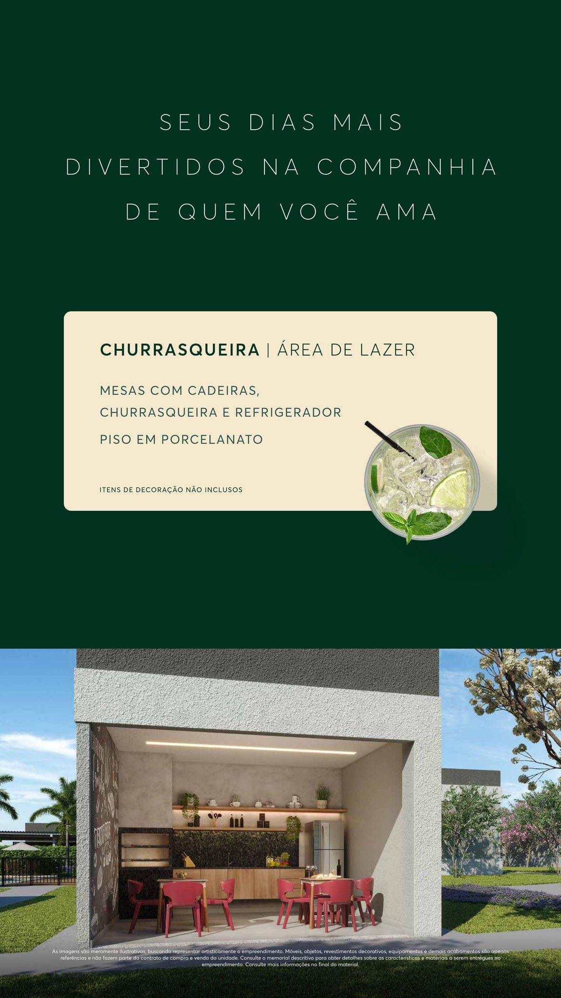 Apartamento na Planta com 2 Quartos e Suíte no Castello di Lorenzo à Venda no Rita Vieira - Campo Grande - Mato Grosso do Sul - Brasil - 6
