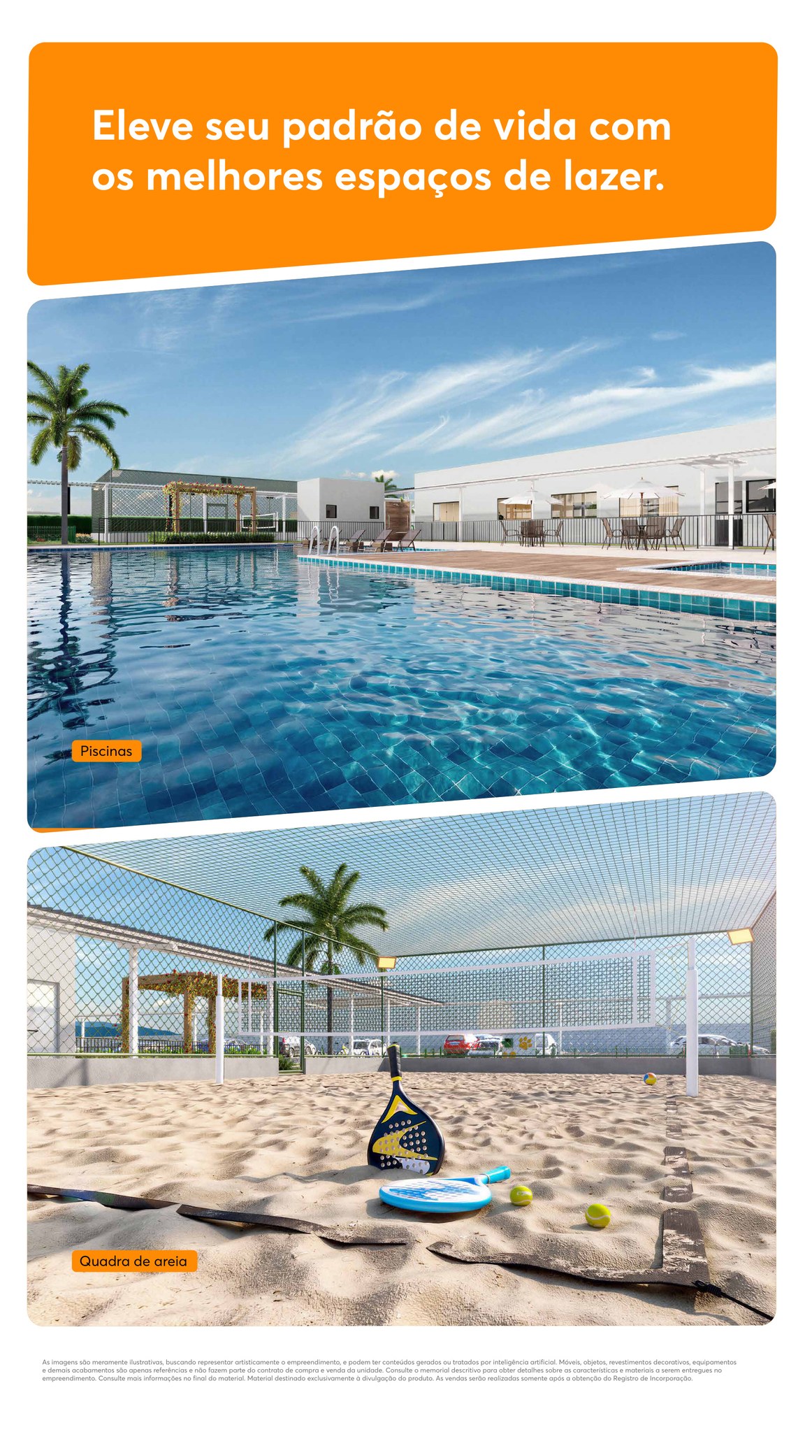 Apartamento na Planta com 2 Quartos no Castelo de Algarve à Venda no Pioneiros - Campo Grande - Mato Grosso do Sul - Brasil - 2