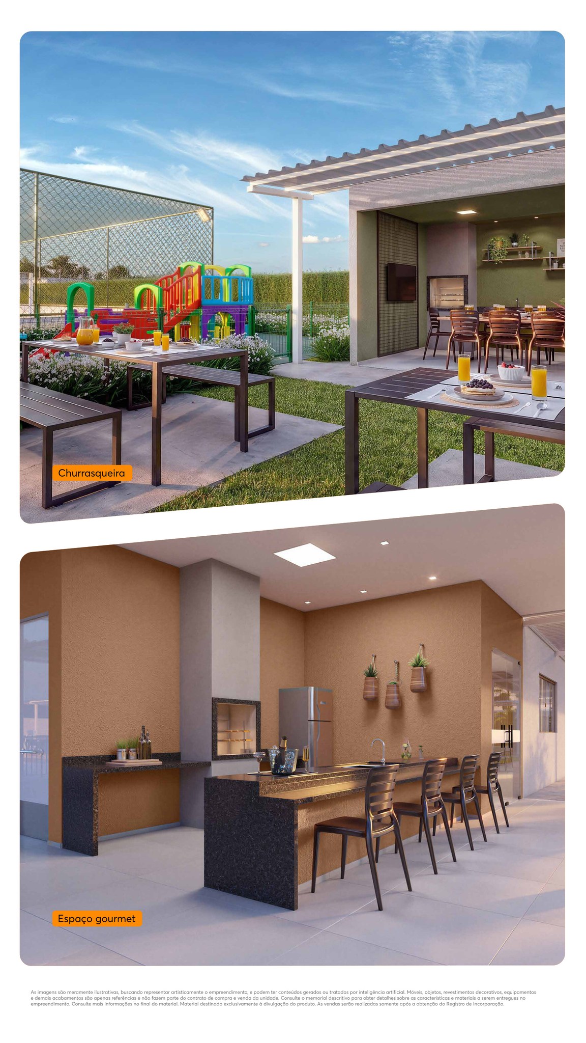 Apartamento na Planta com 2 Quartos no Castelo de Algarve à Venda no Pioneiros - Campo Grande - Mato Grosso do Sul - Brasil - 3