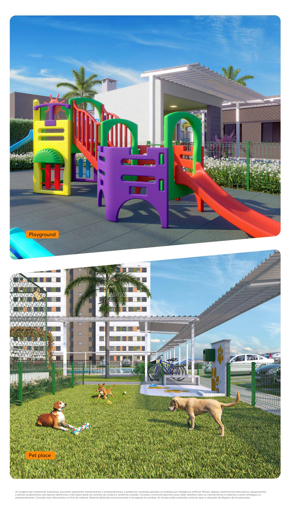 Apartamento na Planta com 2 Quartos no Castelo de Algarve à Venda no Pioneiros - Campo Grande - Mato Grosso do Sul - Brasil - 4