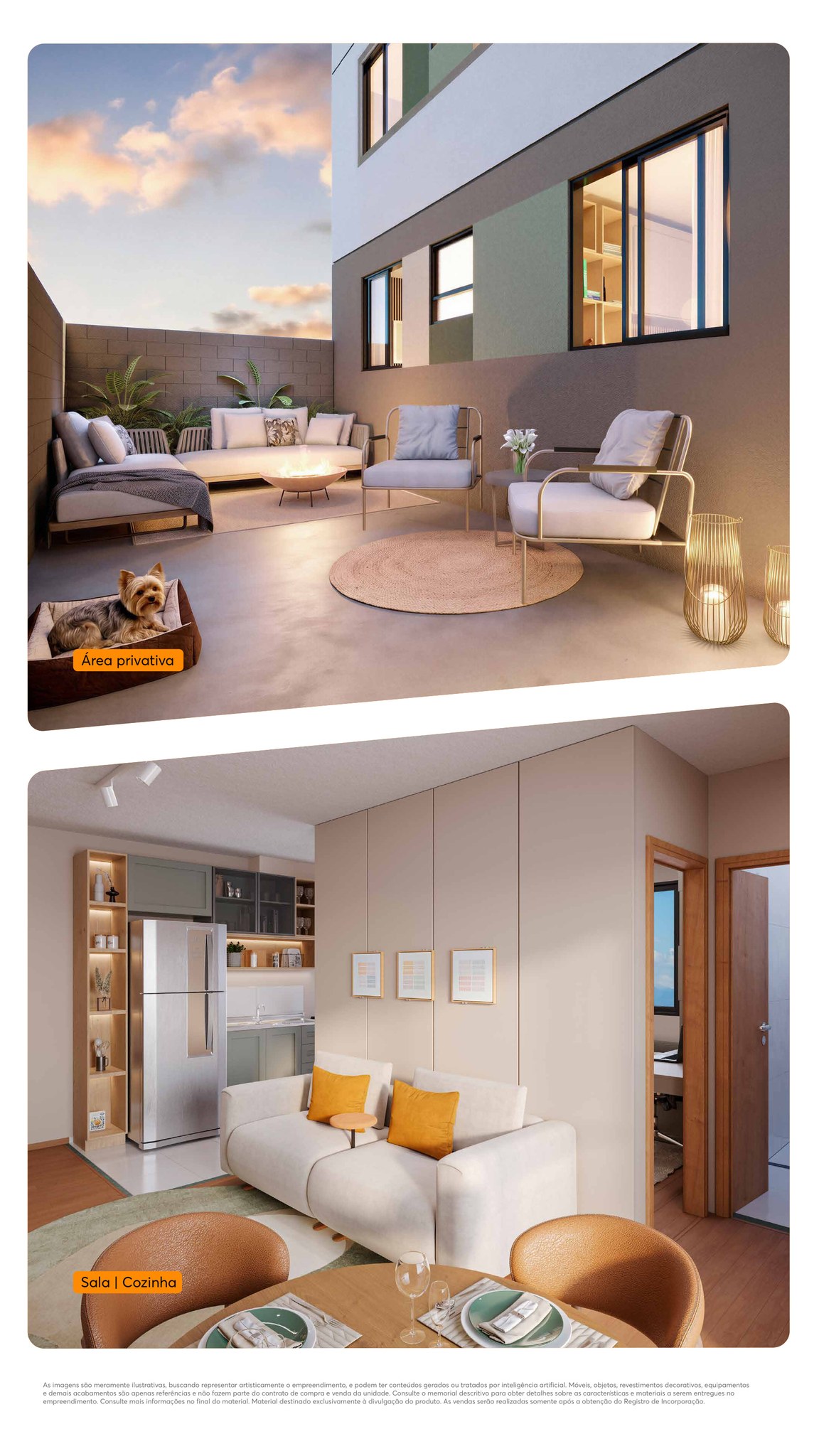 Apartamento na Planta com 2 Quartos no Castelo de Algarve à Venda no Pioneiros - Campo Grande - Mato Grosso do Sul - Brasil - 7