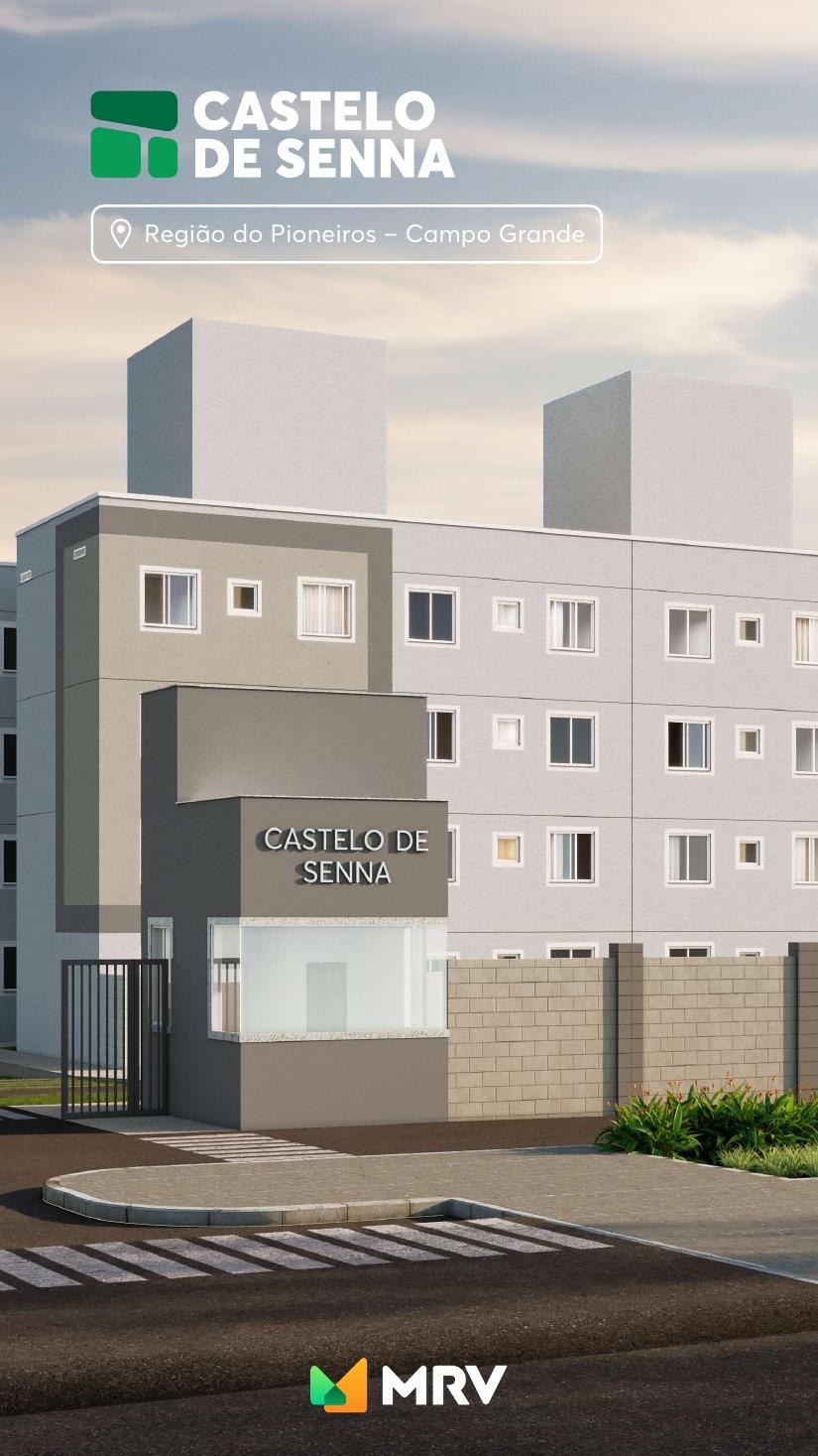 Apartamento na Planta com 2 Quartos no Castelo de Senna à Venda no Pioneiros - Campo Grande - Mato Grosso do Sul - Brasil - 2
