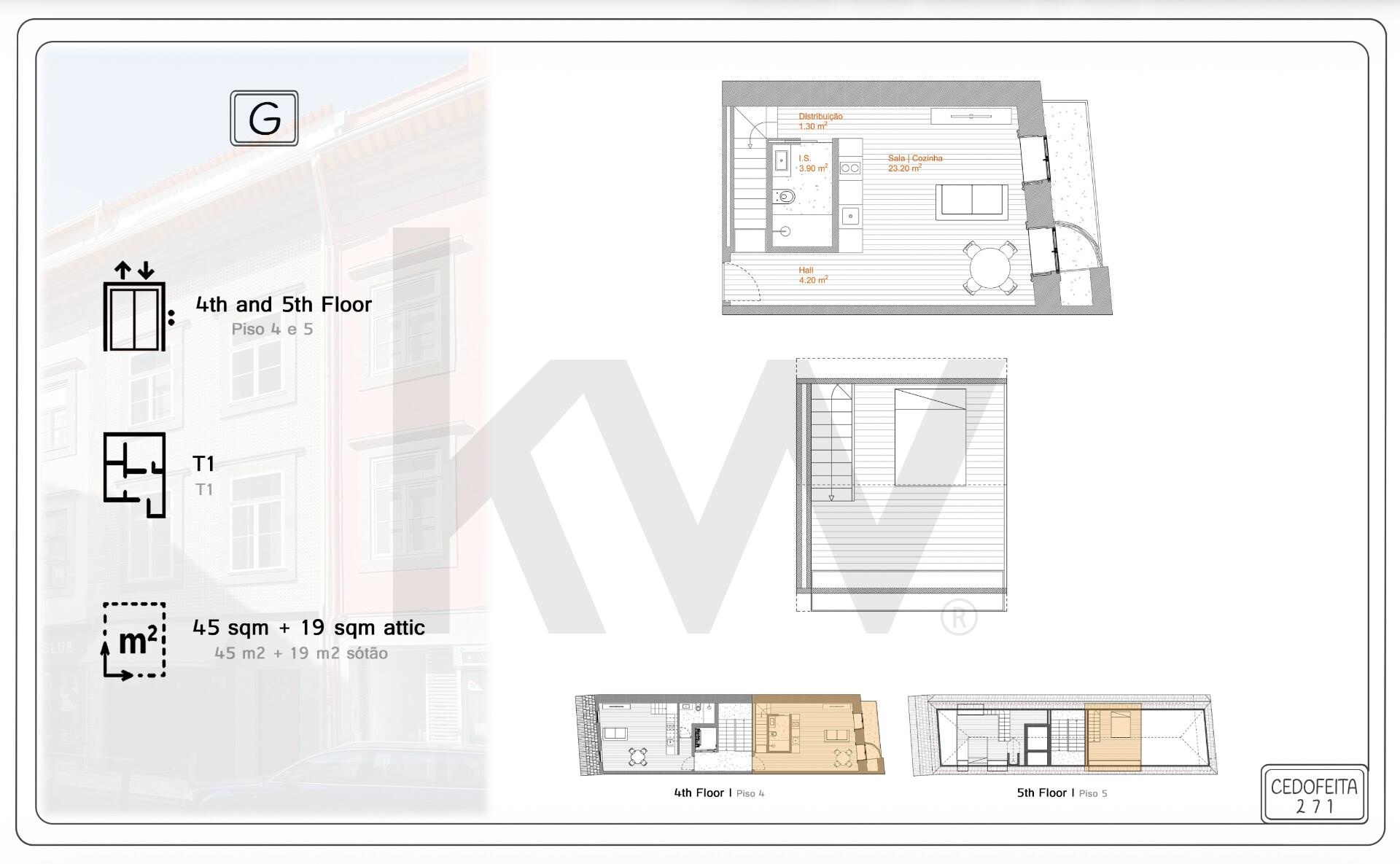 Apartamento T0 na Planta à Venda em Porto - Portugal - 4