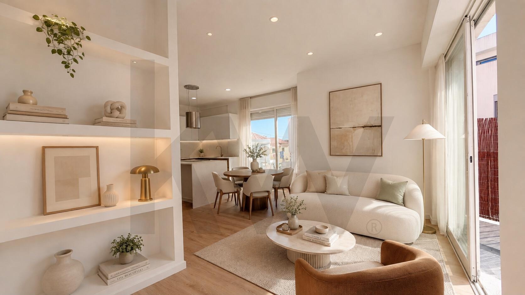Apartamento T1 à Venda em Parede - Lisboa - Portugal - 1